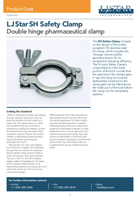 Thumbnail of document Data Sheet - Safety Series Sanitary Clamp